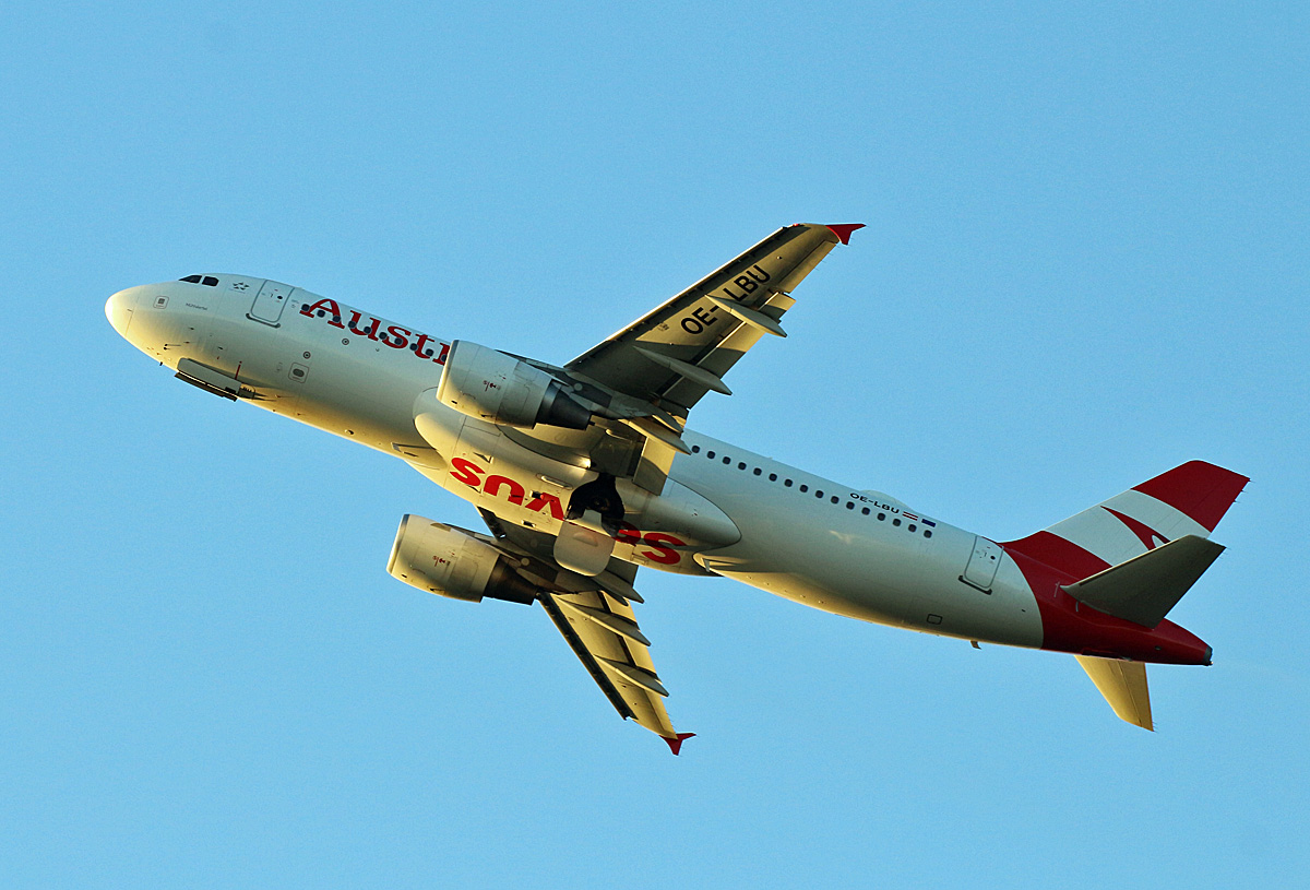 Austrian Airlines, Airbus A 320-214, OE-LBU, TXL, 06.10.2019