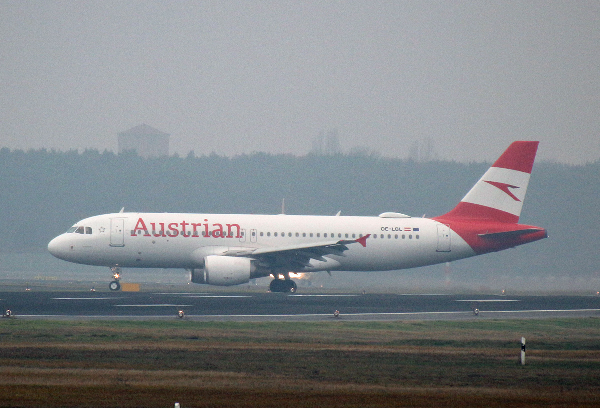 Austrian Airlines, Airbus A 320-214, OE-LBL, TXL, 24.11.2019