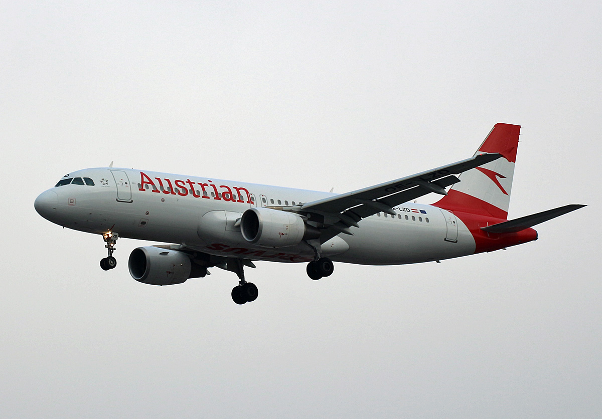 Austrian Airlines, Airbus A 320-214, OE-LZD, TXL, 19.01.2020