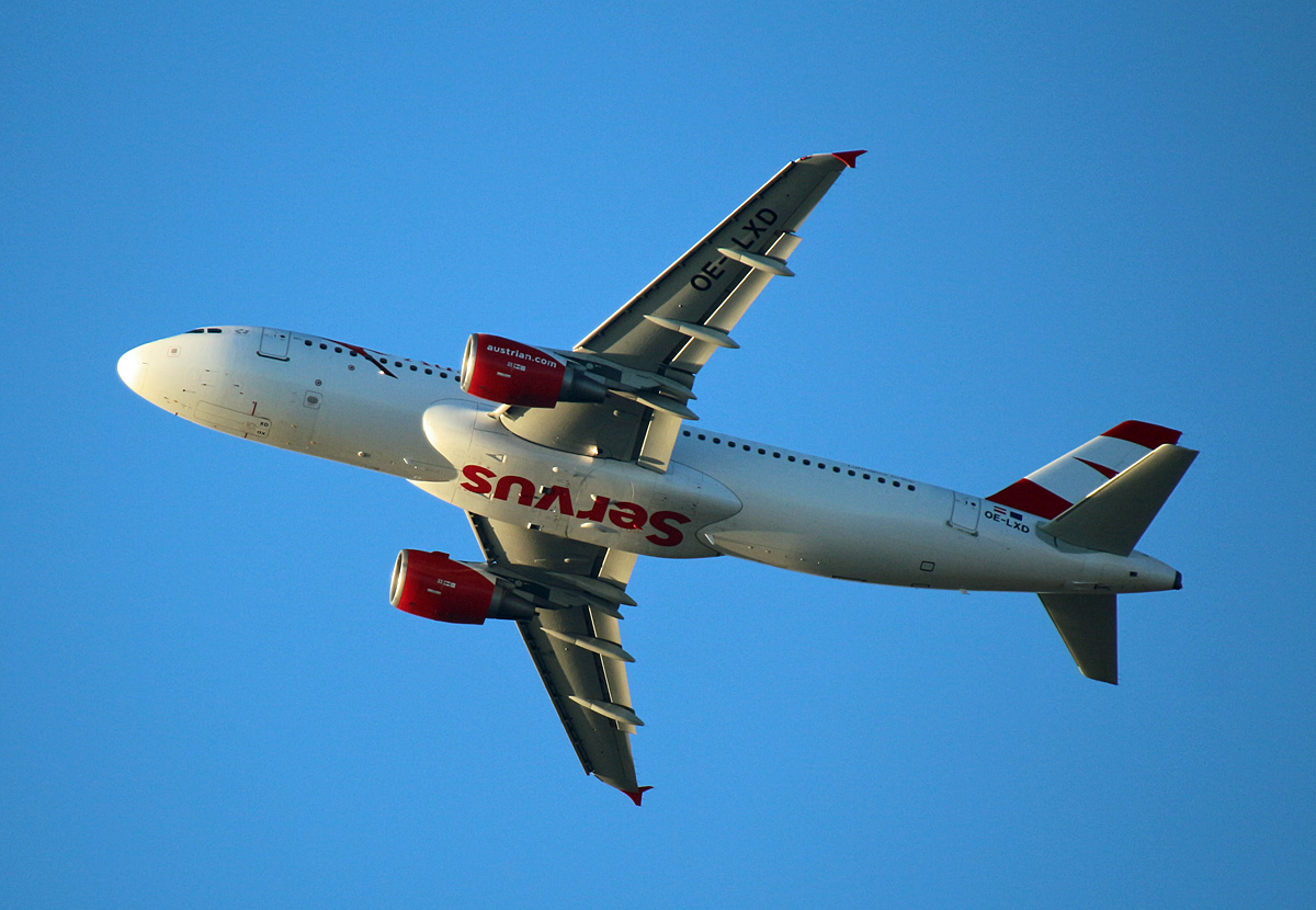 Austrian Airlines, Airbus A 320-214, OE-LXD, BER, 05.03.2022