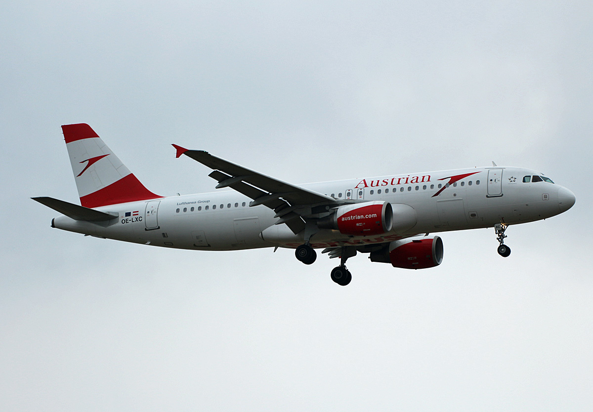 Austrian Airlines, Airbus A 320-214, OE-LXC, BER, 19.08.2022