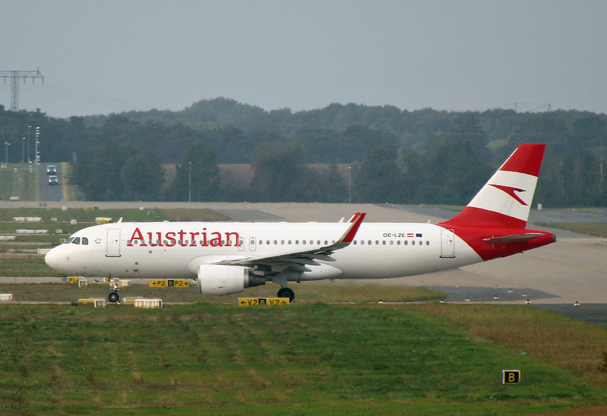 Austrian Airlines, Airbus A 320-214, OE-LZE, BER, 30.09.2023