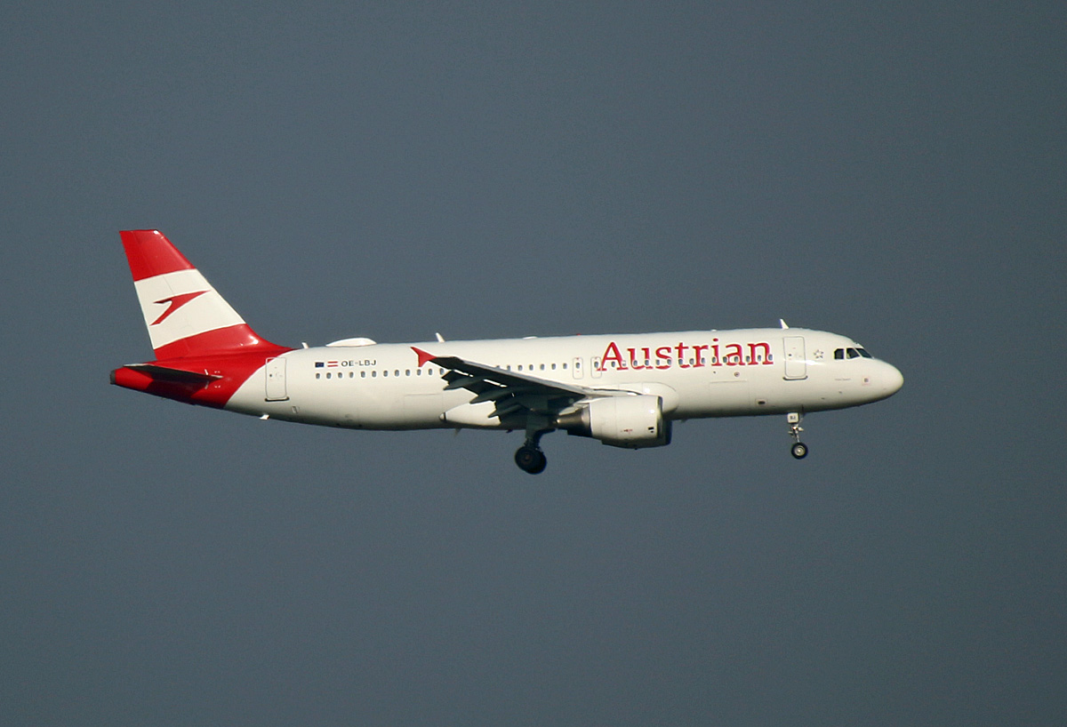 Austrian Airlines, Airbus A 320-214, OE-LBJ, BER, 03.03.2024