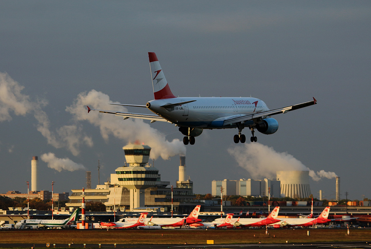 Austrian Airlines, Airbus A 320-214, OE-LBL, TXL, 29.10.2016