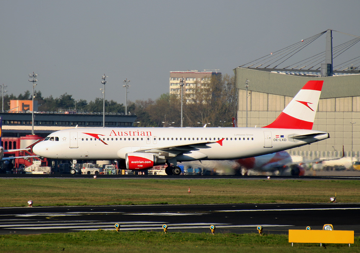 Austrian Airlines, Airbus A 320-216, OE-LXD, TXL, 19.04.2019