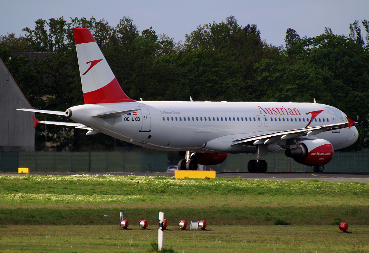 Austrian Airlines, Airbus A 320-216, OE-LXB, TXL, 03.05.2019