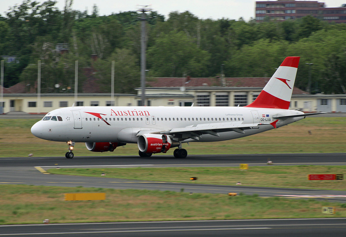 Austrian Airlines, Airbus A 320-216, OE-LXB, TXL, 08.06.2019
