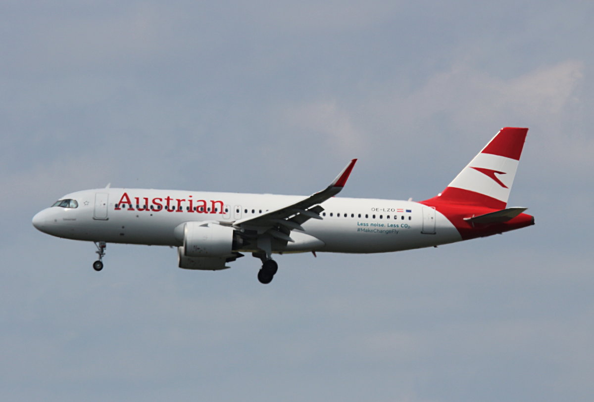 Austrian Airlines, Airbus A 320-271N, OE-LZO, BER, 08.06.2026