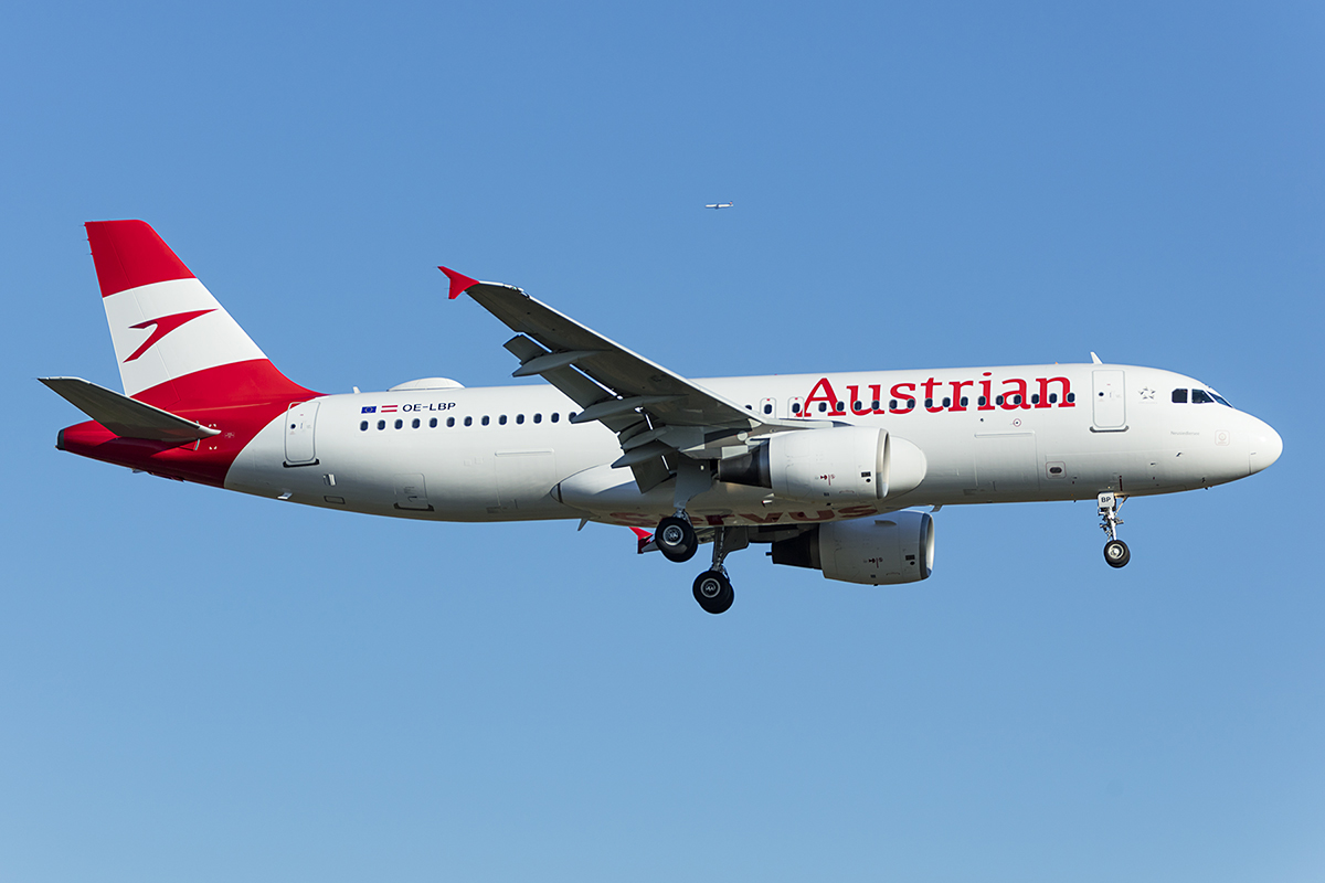 Austrian Airlines, OE-LBP, Airbus, A320-214, 19.04.2019, FRA, Frankfurt, Germany 




