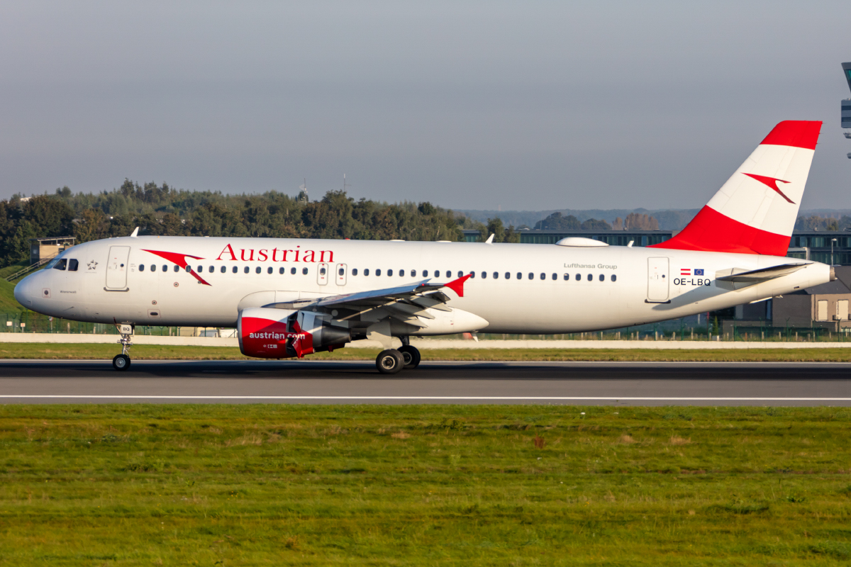 Austrian Airlines, OE-LBQ, Airbus, A320-214, 21.09.2021, BRU, Brüssel, Belgium