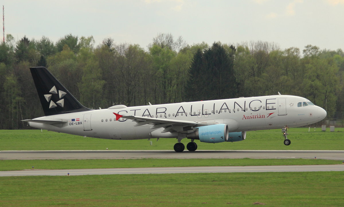 Austrian Airlines, OE-LBX, MSN 1735, Airbus A 320-214, 23.04.2018, HAM-EDDH, Hamburg, Germany (Star Alliance livery & Name: Mostviertel) 