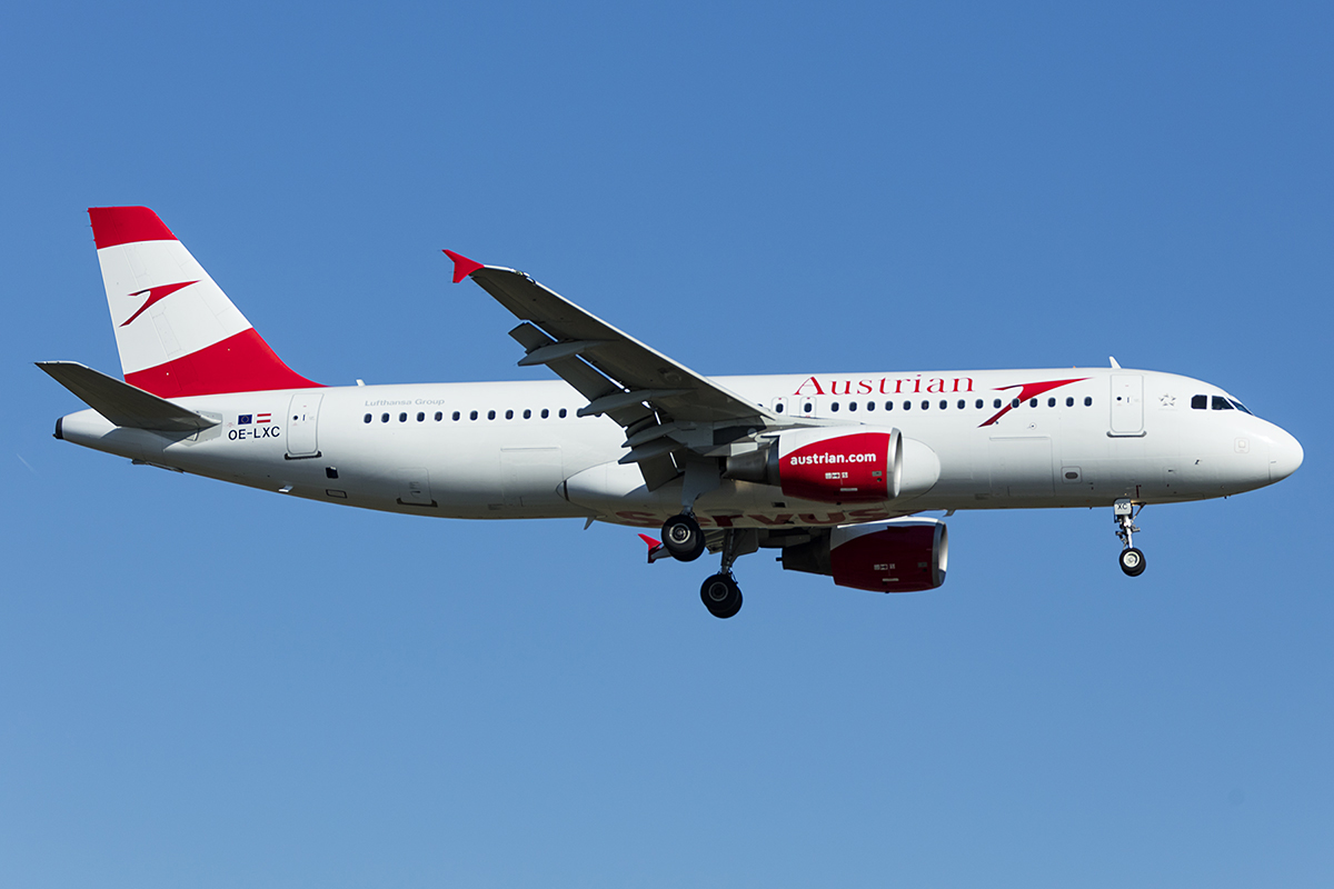 Austrian Airlines, OE-LXC, Airbus, A320-216, 19.04.2019, FRA, Frankfurt, Germany 


