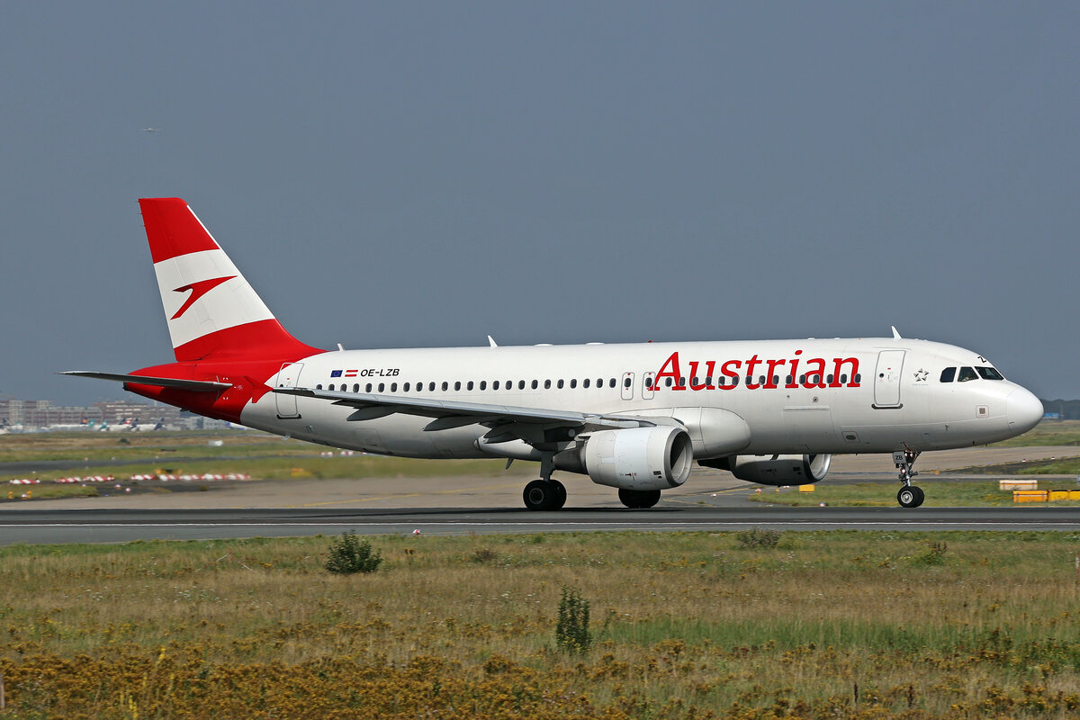 Austrian Airlines, OE-LZB, Airbus A320-214, msn: 3268, 14.August 2025, FRA Frankfurt, Germany.