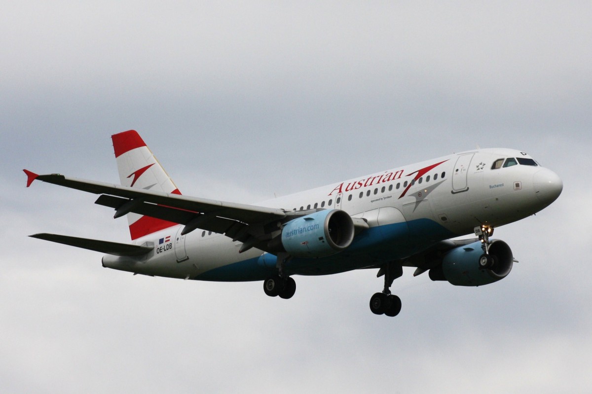 Austrian Airlines,OE-LDB,(c/n 2174),Airbus A319-112,24.06.2014,HAM-EDDH,Hamburg,Germany