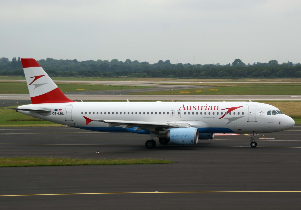 Austrian, OE-LBL  Ausseerland , Airbus, A 320-200, 01.07.2013, DUS-EDDL, Dsseldorf, Germany 