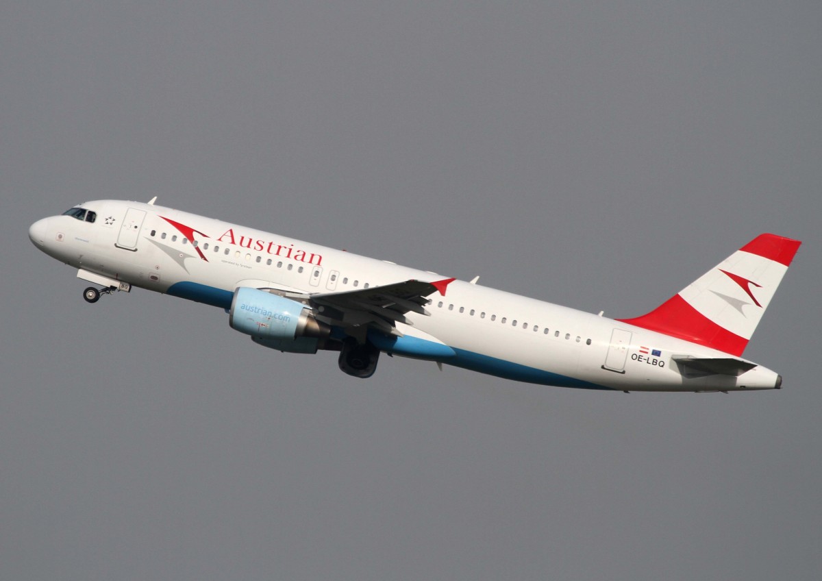 Austrian, OE-LBQ  Wienerwald , Airbus, A 320-200, 02.04.2014, DUS-EDDL, Dsseldorf, Germany 