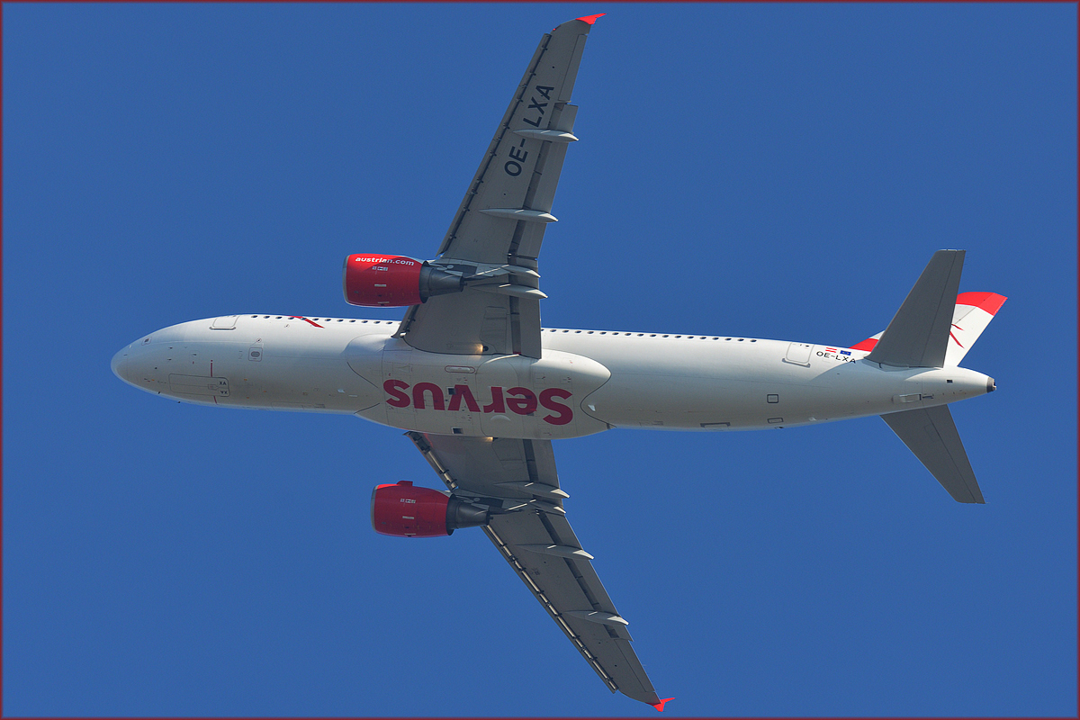 Austrian OE-LXA, Airbus A320, Maribor MBX, 7.12.2017