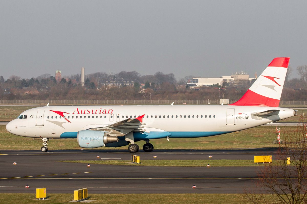 Austrian (OS-AUA), OE-LBR  Bregenzer Wald , Airbus, A 320-214, 10.03.2016, DUS-EDDL, Düsseldorf, Germany 