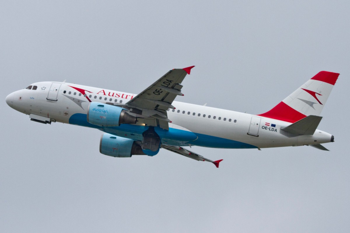 Austrian (OS-AUA), OE-LDA  Sofia , Airbus, A 319-112, 27.06.2015, DUS-EDDL, Düsseldorf, Germany