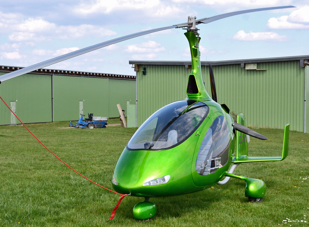 Auto Gyro Cavalon Turbo, DMAVL, am ULFlugplatz Müggenhausen 09.04.
