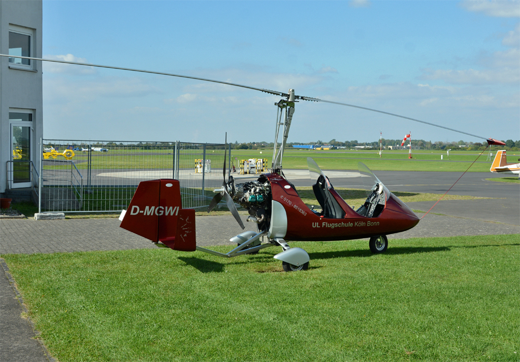 Autogyro MTOsport, D-MGWI in Bonn-Hangelar - 23.09.2014