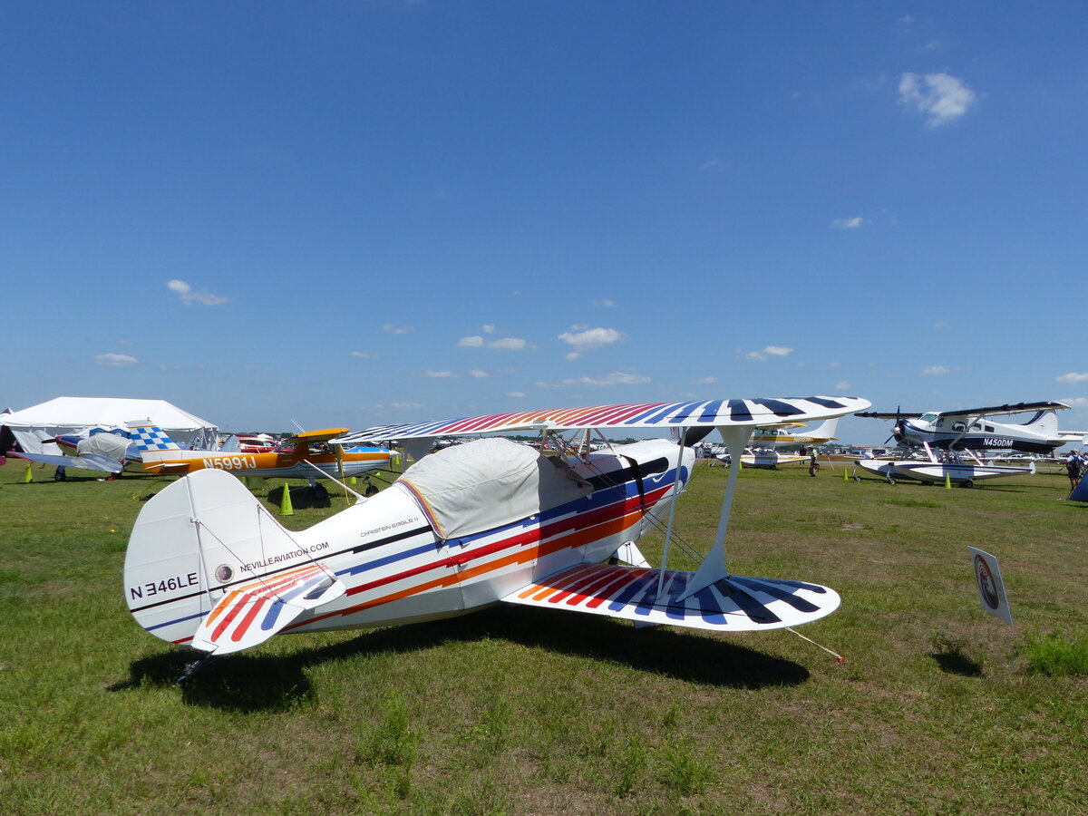 Aviat Eagle, N346LE, Sun`n Fun, Lakeland-Linder Int. (LAL/KLAL), 17.4.2026