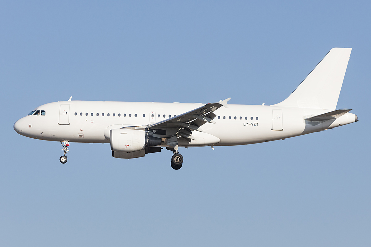 Avion Express, LY-VET, Airbus, A319-112, 14.10.2018, FRA, Frankfurt, Germany


