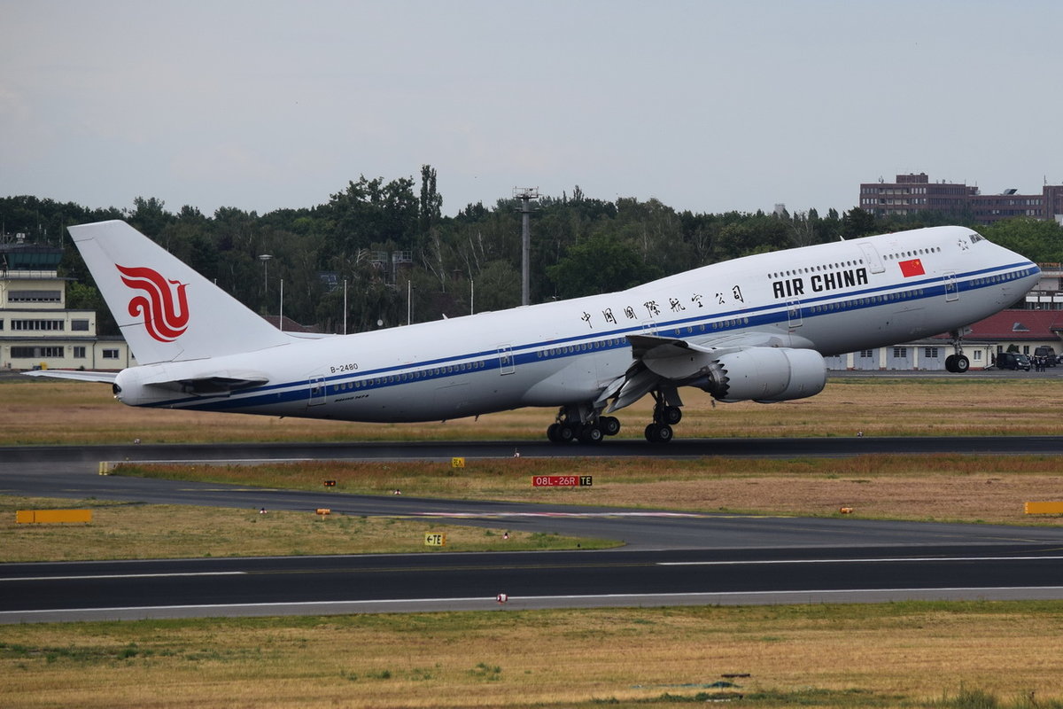 B-2480 Air China Boeing 747-89L  , TXL , 10.07.2018