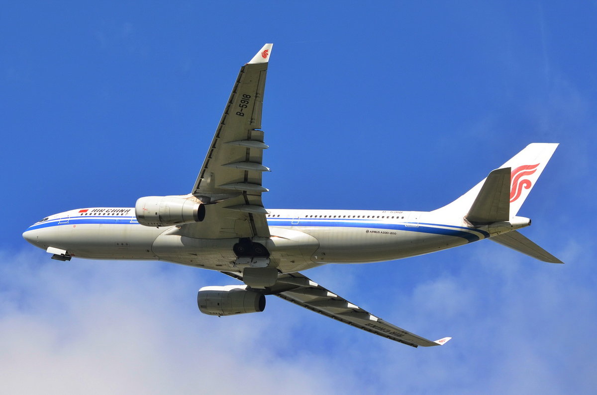 B-5918 Air China Airbus A330-243  , MUC , 06.10.2017