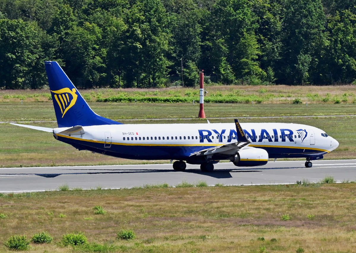 B 737-800, 9H-QEO, Ryanair startet in CGN - 04.07.2022