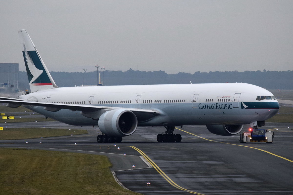 B-KPC Cathay Pacific Boeing 777-367(ER)  , FRA , 06.12.2017