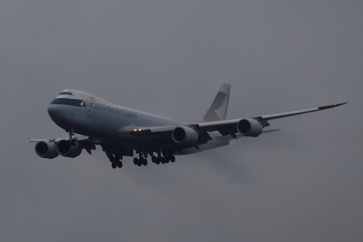 B-LJD Cathay Pacific Boeing 747-867F  , FRA , 04.12.2017