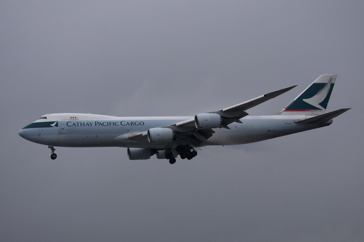 B-LJD Cathay Pacific Boeing 747-867F  , FRA , 04.12.2017