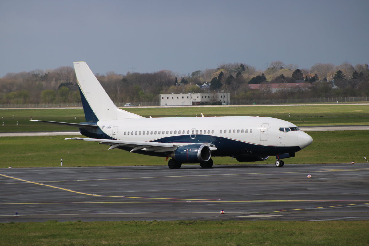 B737-500, 9H-OME, Air X Charter, Düsseldorf, 25.3.19