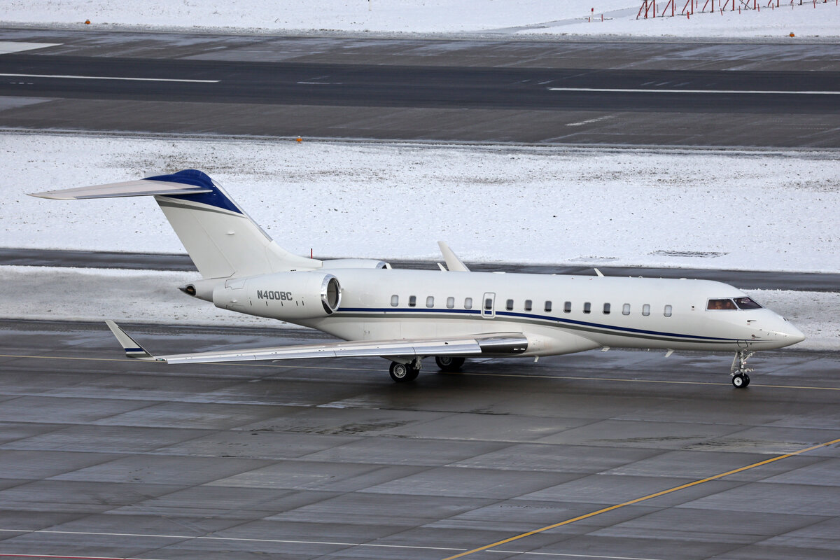 Ball Corp., N400BC, Bombardier Global 6000, msn: 9573, 19.Januar 2024, ZRH Zürich, Switzerland.