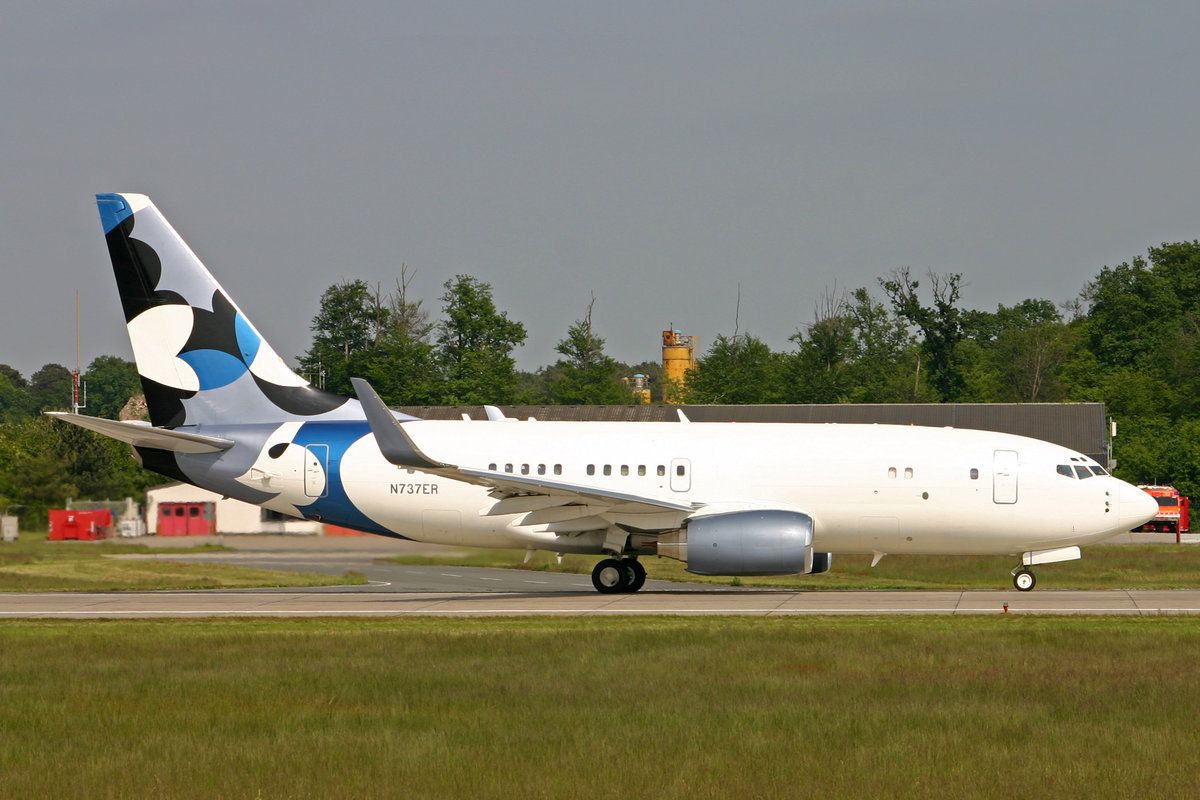BBJ One, N737ER, Boeing 737-7CJ BBJ, msn: 30754/516, 19.Mai 2005, FRA Frankfurt, Germany.