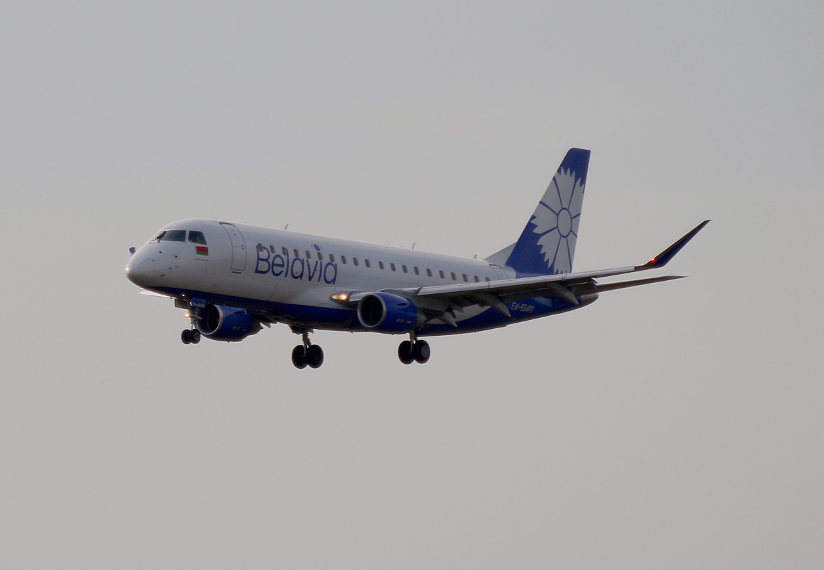 Belavia ERJ-175-200LR, EW-544PO, BER, 06.12.2020
