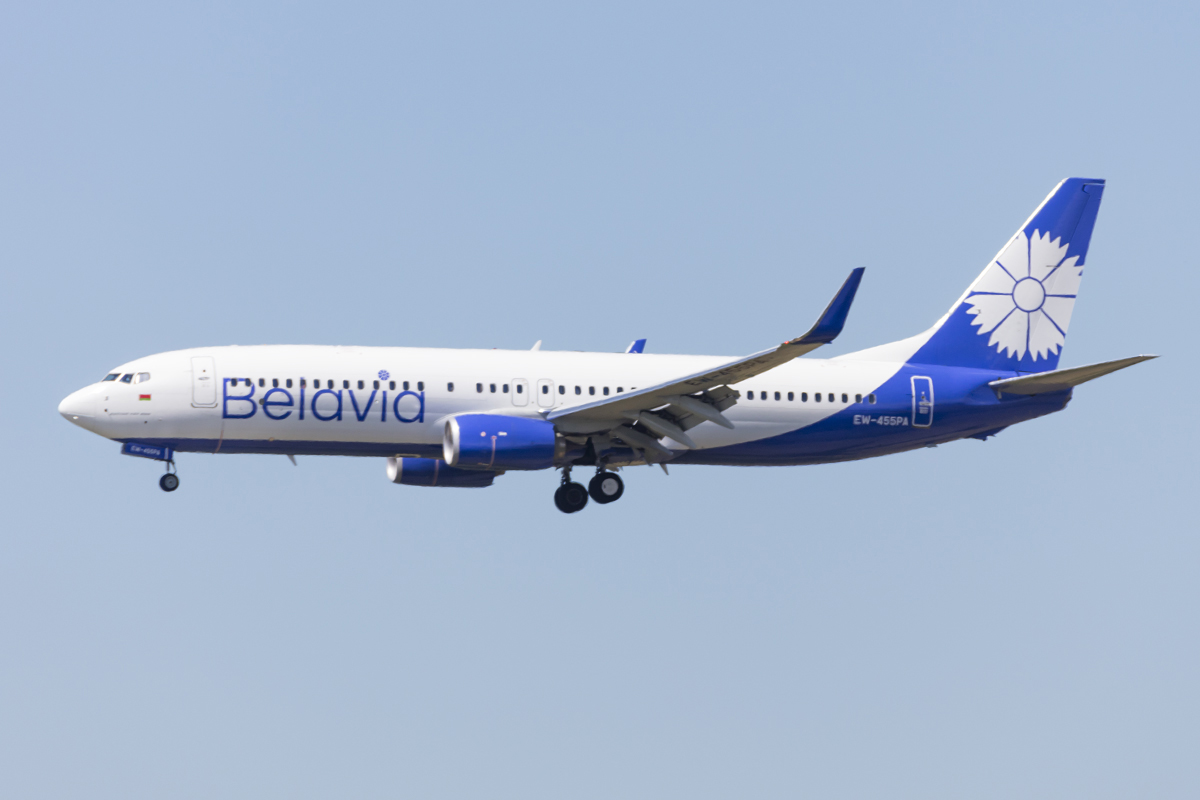 Belavia, EW-455PA, Boeing, B737-8ZM, 30.04.2017, FCO, Roma, Italy 



