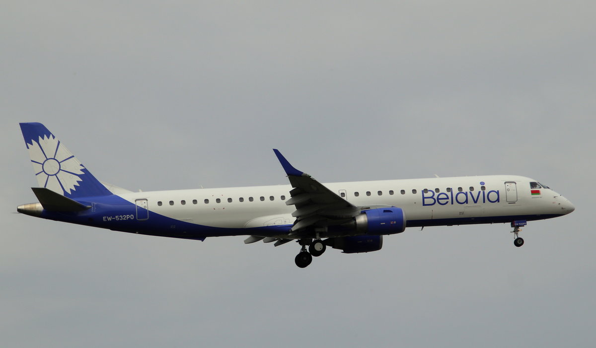 Belavia,EW-532PO,MSN 190000765,Embraer ERJ 190-200LR,02.10.2020,FRA-EDDF,Frankfurt,Germany