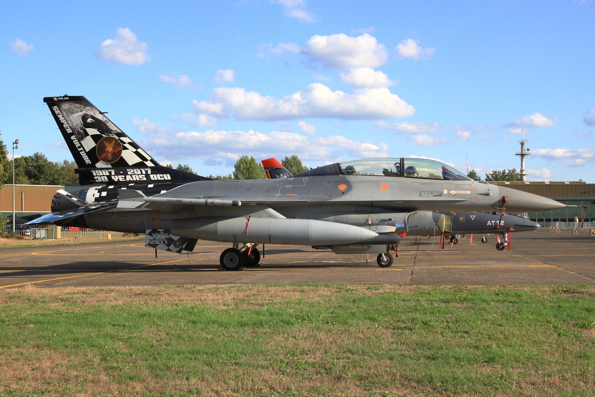 Belgian Air Force, FB-24, General Dynamics F-16BM Fighting Falcon, '30 YEARS OCU'. Belgian Air Force Days, 07.09.2018, Kleine Brogel Airbase. 