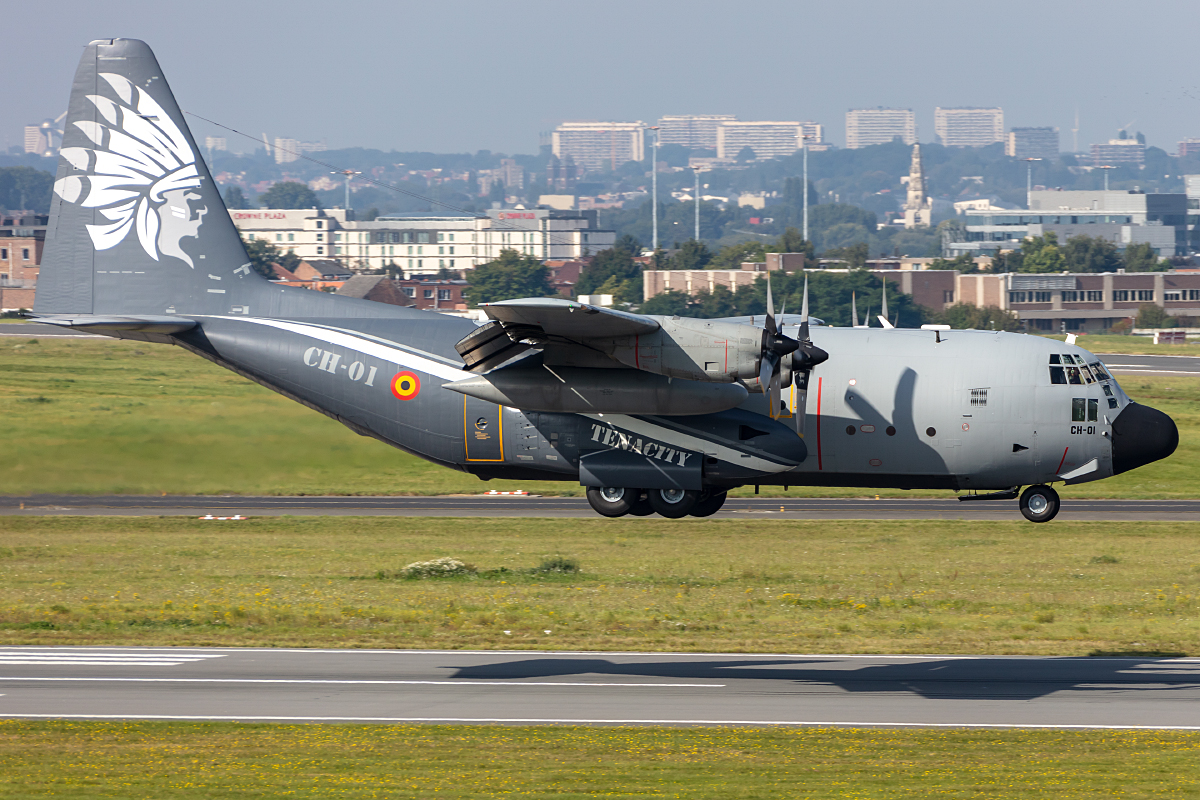 Belgium Air Force, CH-01, Lockheed, C-130H Herkules, 21.09.2021, BRU, Brüssel, Belgium
