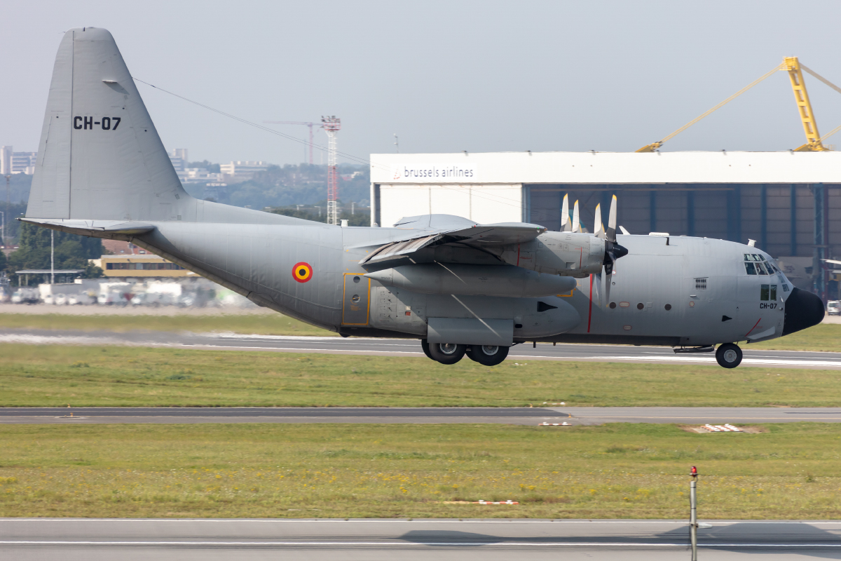 Belgium Air Force, CH-07, Lockheed, C-130H Herkules, 20.09.2021, BRU, Brüssel, Belgium