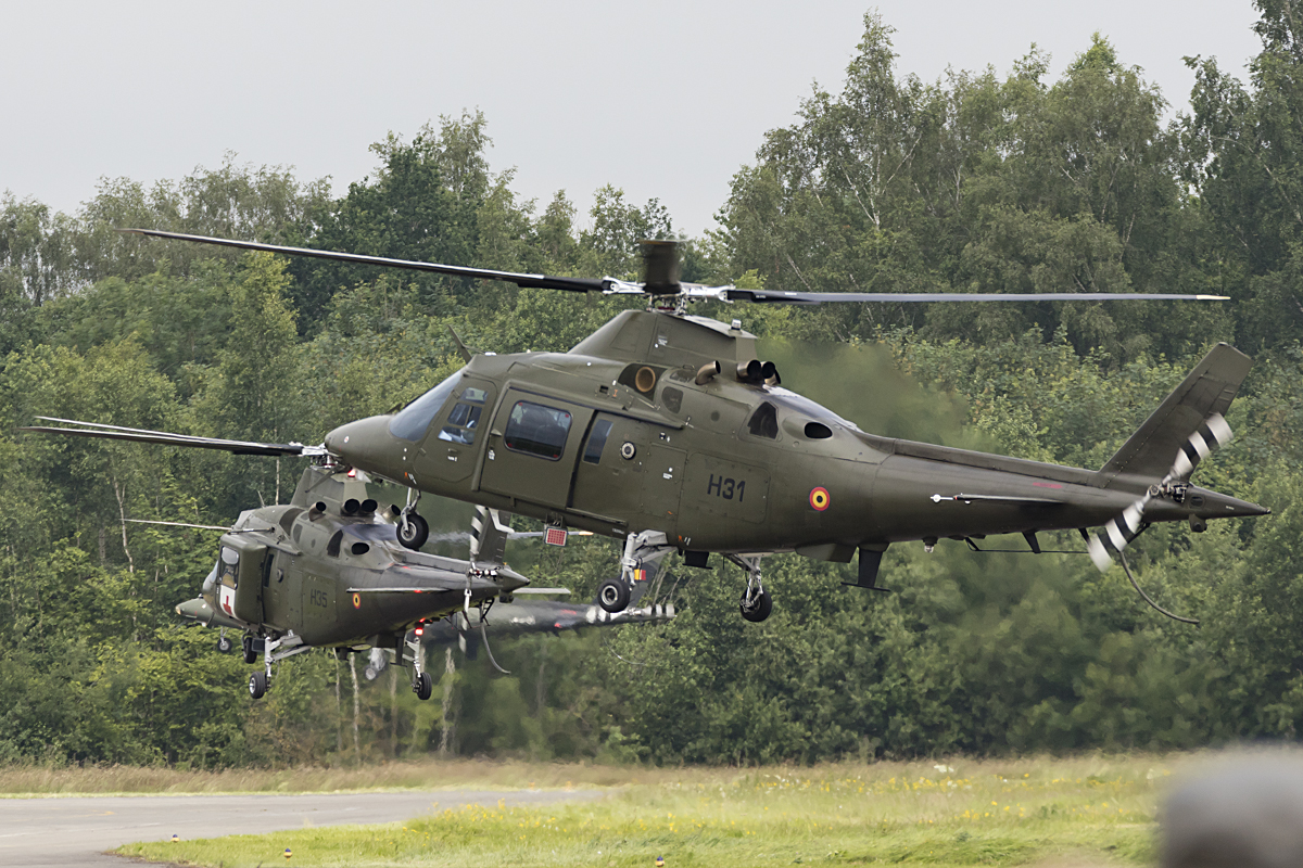 Belgium - Army, H-31, Agusta, A-109HO, 24.06.2016, EBFS, Florennes, Belgium 

