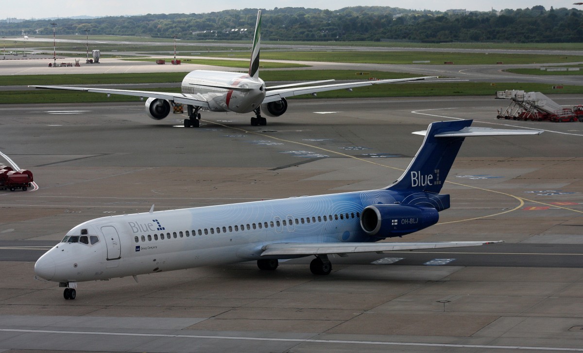 Blue 1, OH-BLJ,(c/n 55065),Boeing 717-23S, 14.09.2014, HAM-EDDH, Hamburg, Germany 
