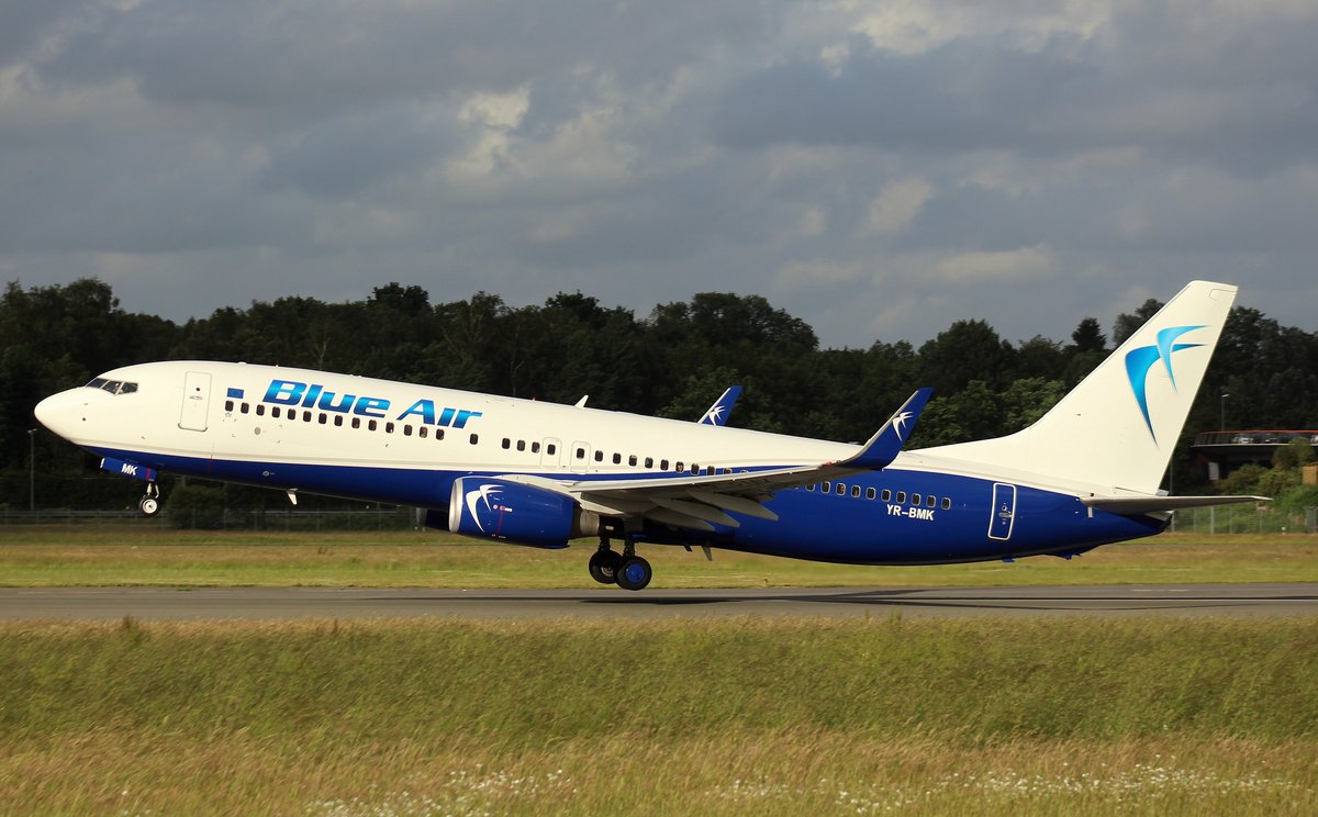 Blue Air, YR-BMK,MSN 40876,Boeing 737-82R(WL), 16.06.2017, HAM-EDDH, Hamburg, Germany 