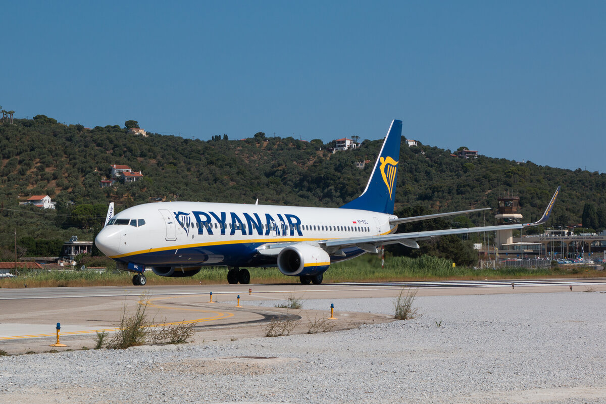 Boeing 737-800, Ryanair/Buzz (SP-RSL), Skiathos (JSI), 02.08.2025. 