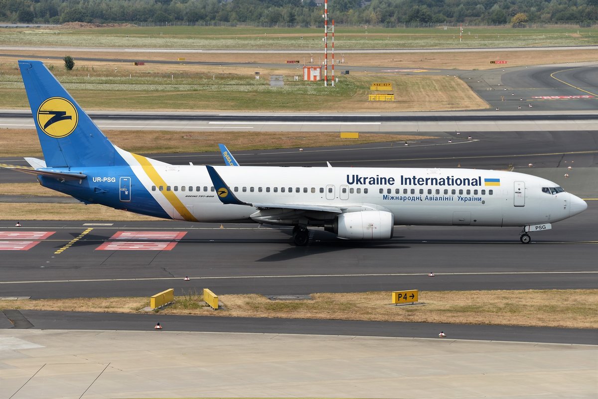 Boeing 737-85R - PS AUI Ukraine International Airlines - 29038 - UR-PSG - 20.07.2018 - DUS