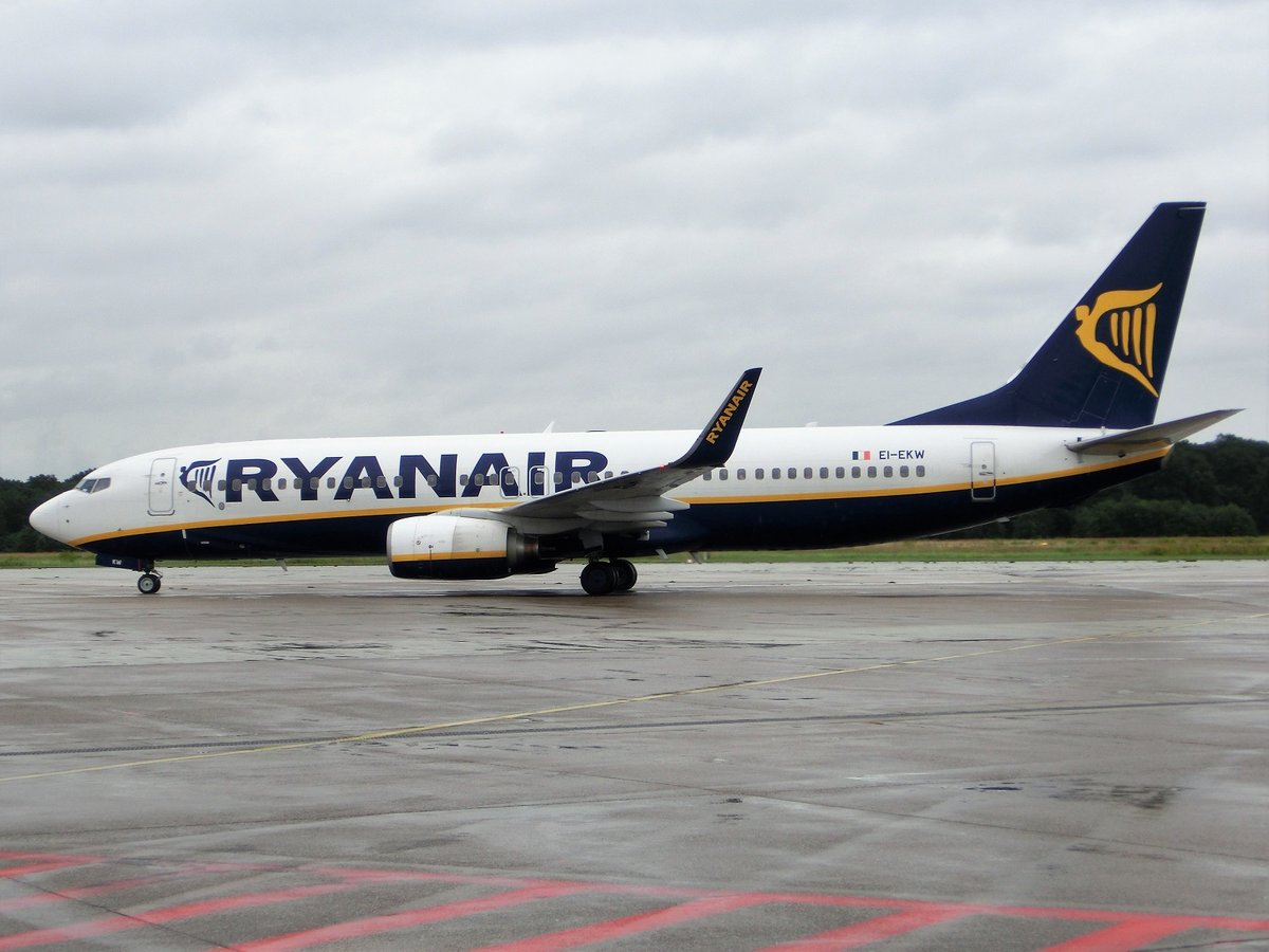 Boeing 737-8AS(W) - FR RYF Ryanair - 38506 - EI-EKW - 03.08.2016 - CGN