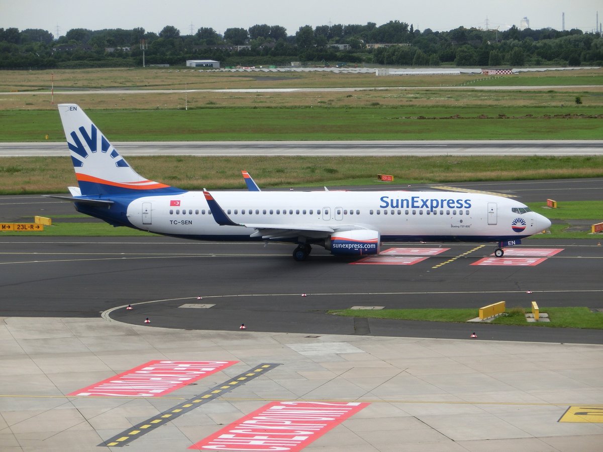 Boeing 737-8HC(W) - XQ SXS SunExpress - 61174 - TC-SEN - 16.06.2016 - DUS