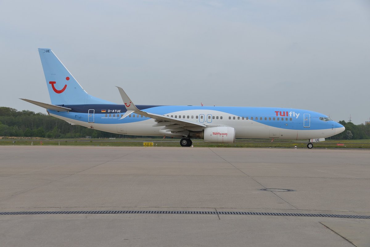 Boeing 737-8K5W - X3 TUI TUIfly - 34686 - D-ATUE - 02.05.2019 - CGN